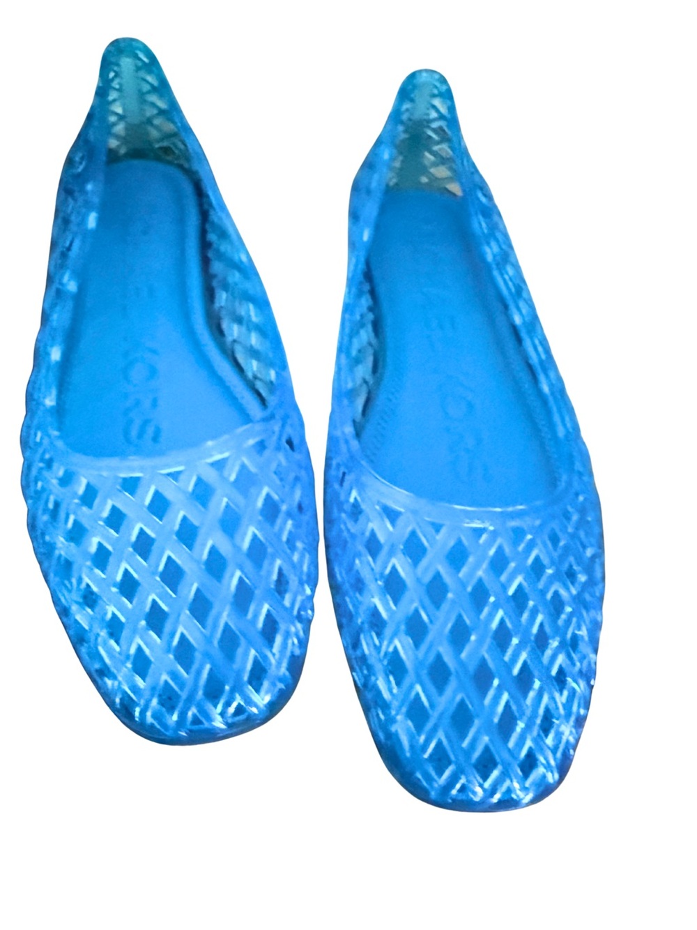 Michael Kors Bright Blue Jelly Shoes size 9